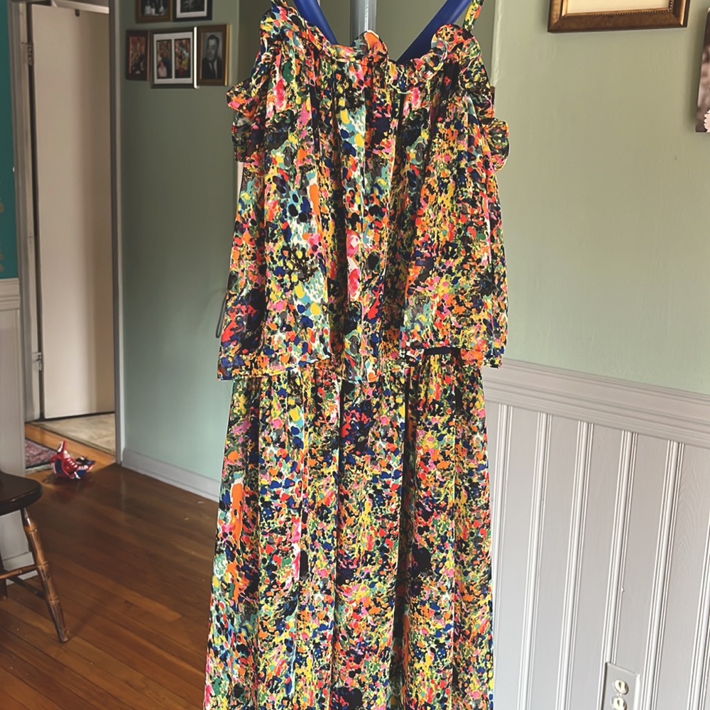 Multi colored maxi.